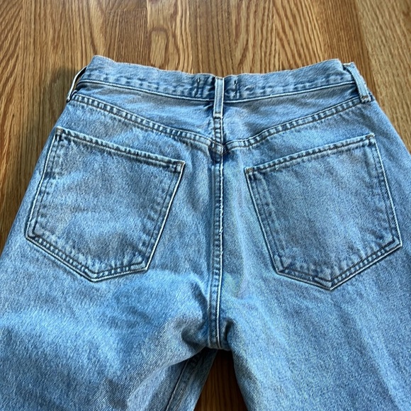 NWOT Agolde Riley High Rise Straight Crop Jeans Size 28 - Picture 14 of 16